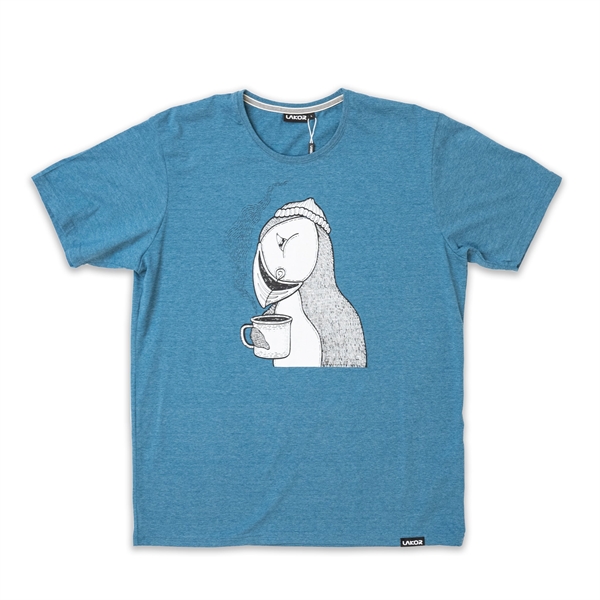 Lakor Early Bird T-shirt - Medium Blue